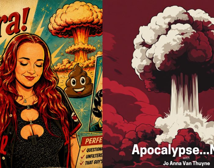 Cyclospora Aura episode artwork for Apocalypse…Now? featuring the Cyclospora outbreak and American natural wonders.